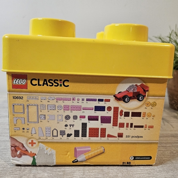 LEGO Classic Storage Box and Unknown Number Of Assorted Buildable Lego Pieces - Picture 4 of 13